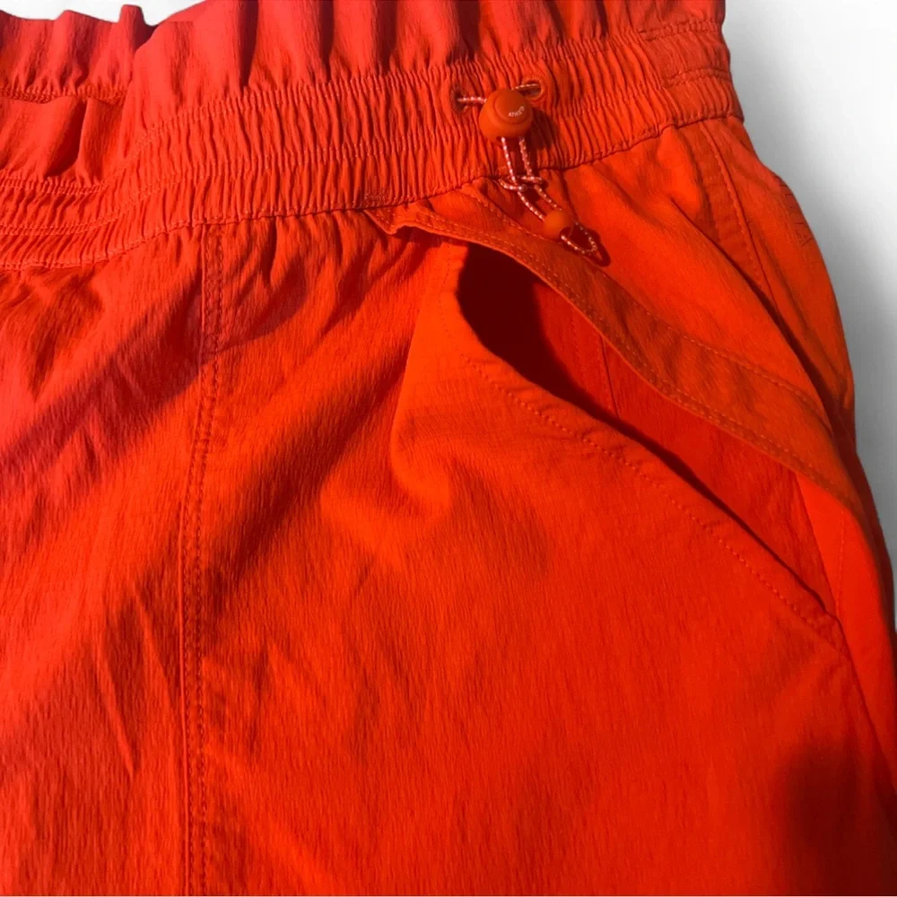 Athleta Trekkie High Rise Parachute Pants in Vermillion Orange - Picture 6 of 6